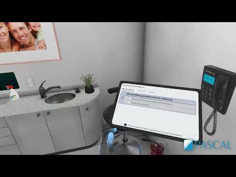 Asystentka stomatologiczna VR — przygotowanie gabinetu