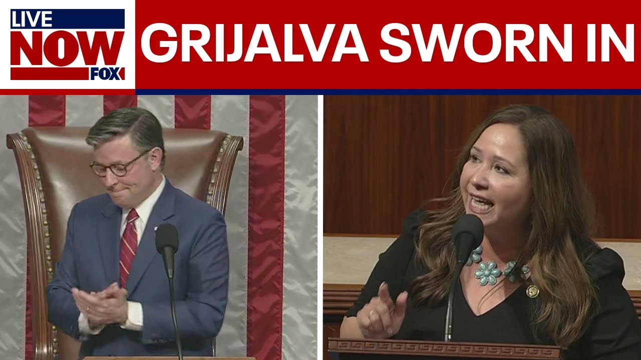 Rep. Grijalva pledges Epstein vote after swearing in