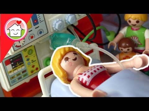 Playmobil Familie Hauser - Mama muss ins Krankenhaus - Kinderfilm