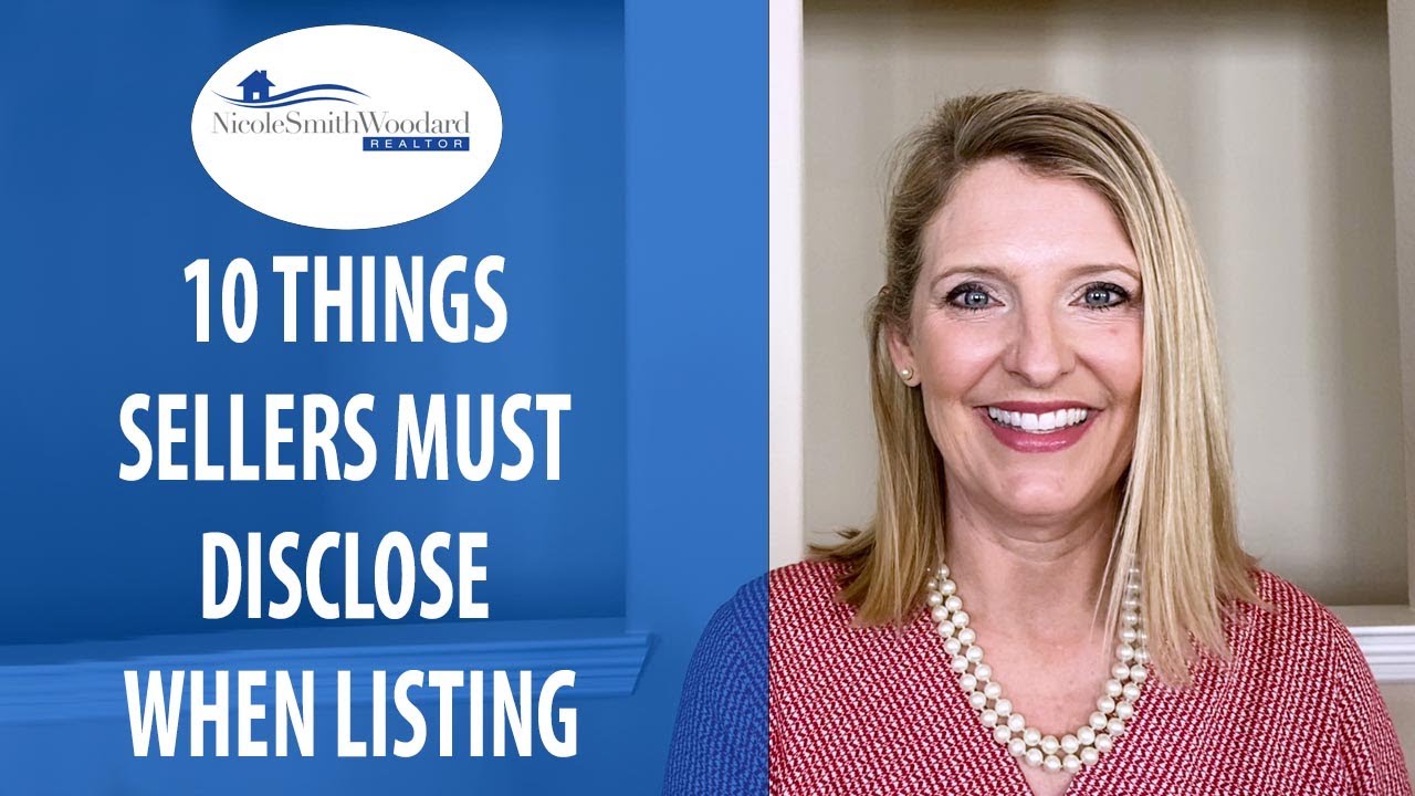 10 Things Sellers Must Disclose About Their Home