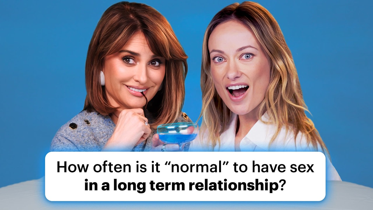 Olivia Wilde & Penelope Cruz Spill Secrets After Sipping the Truth Serum | Allure - YouTube