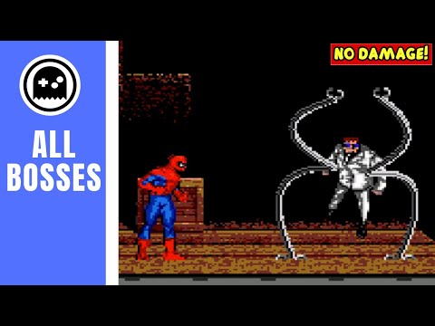 Spider-Man vs The Kingpin (SG) - All Bosses - (No Damage)