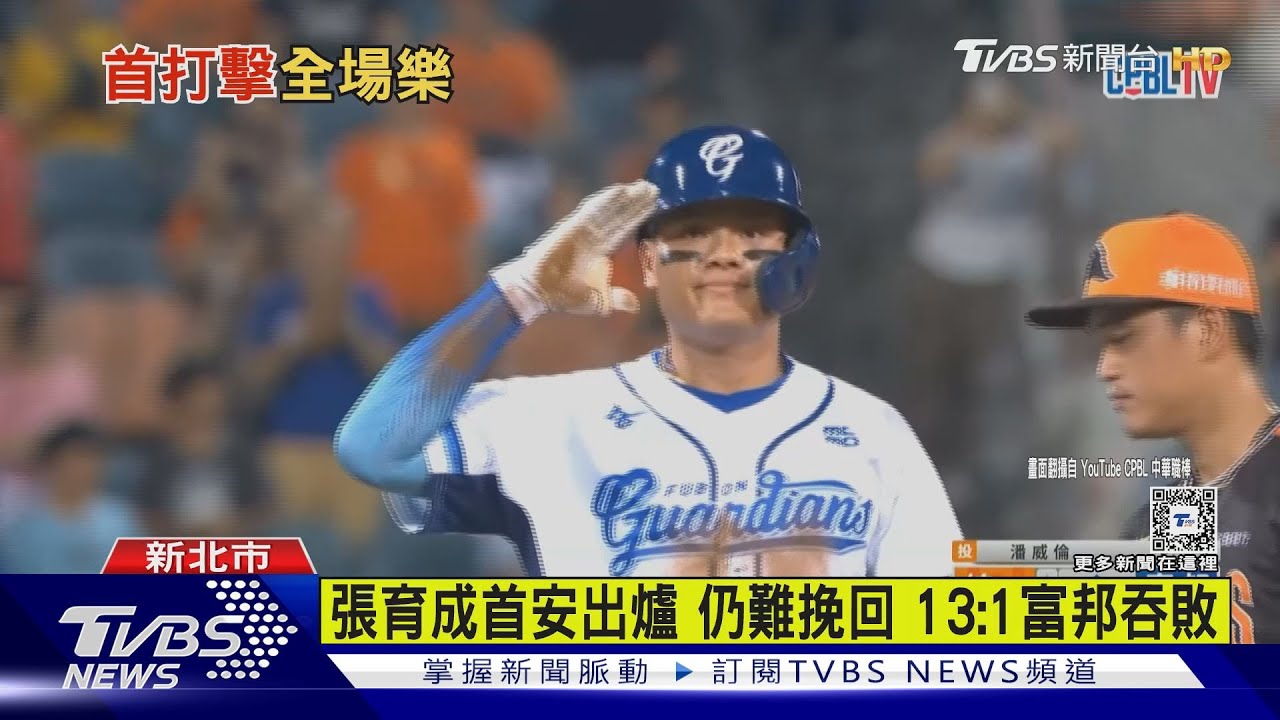 張育成中職首戰對統一 吸引10522人入場