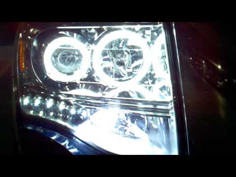 2007 Expedition Angel Eyes Halo's and Switchback LED's