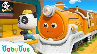 Download lagu Kereta Api Pemberani | Laguu Anak-anak | BabyBus Bahasa Indonesia mp3