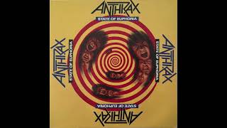 A2  Out Of Sight, Out Of Mind- Anthrax – State Of Euphoria Album 1988 Original UK Vinyl Rip HQ Audio