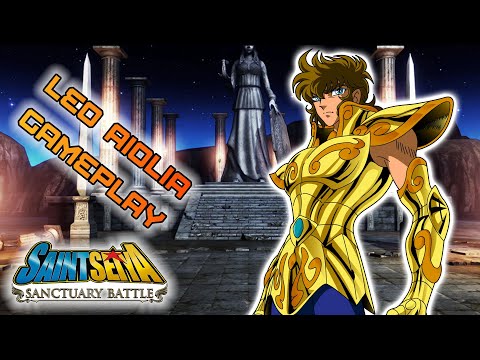 Leo Aiolia Gamplay: Saint seiya sanctuary battle