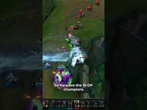 Best 10 LoL champions patch 13.18