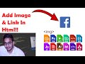 How To Add Facebook Link  in Html Webpage!!