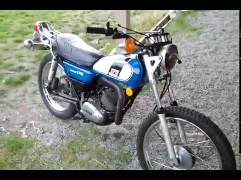 1975 Yamaha dt175 first start in 30 years!