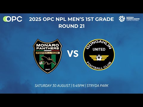Capital Football OPC NPL Men's 1st Grade Round 21 - Monaro Panthers FC vs Gungahlin United FC