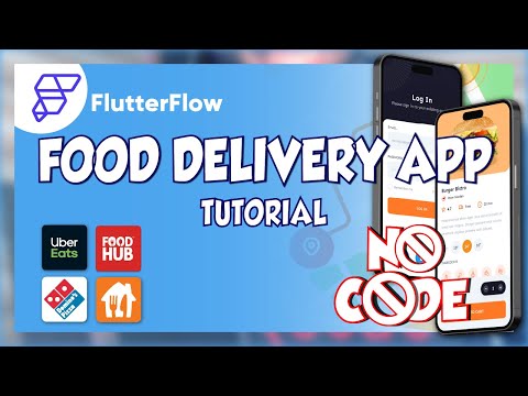 Build a multi-vendor food delivery app with NO CODE using #flutterflow  --- #1