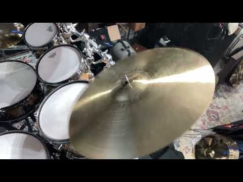 Tris Imboden's, Chicago, Paiste - 18" Signature Series Full Crash Cymbal 1446g, 1998 image 15