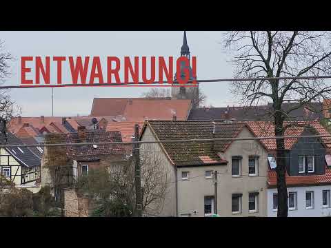 Bundesweiter Katastrophenalarm 2022 über Cell Broadcast  und E57 Sirene  Warnung der Bevölkerung!