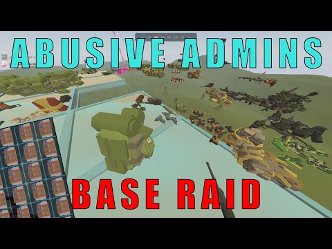 RAIDING ABUSIVE ADMINS AFTER THEY DELETED MY BASE! | Unturned