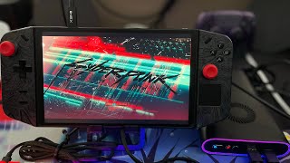 ONEXGPU Legion Go Cyberpunk 2077 Benchmark Testing