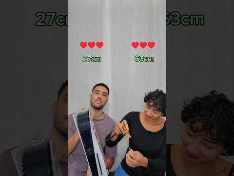 Devine la taille #jeu #couple #challenge #defi