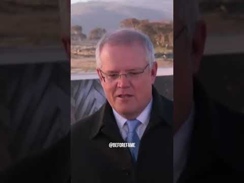 'Get off the grass' Australian Prime Minister Interrupted