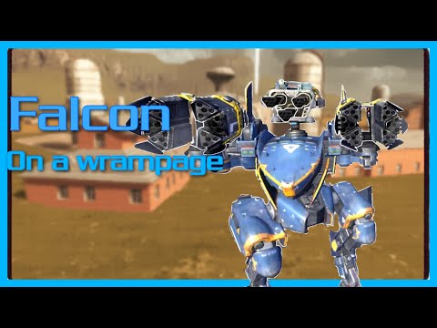 (Nearly) Indestructible Healing Falcon Kills Everything | War Robots