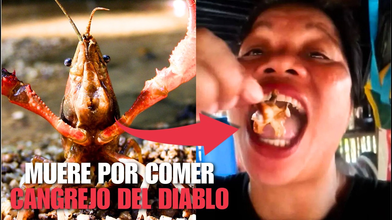 INFLUENCER se va al CIELO tras COMER CANGREJOS del DIABLO