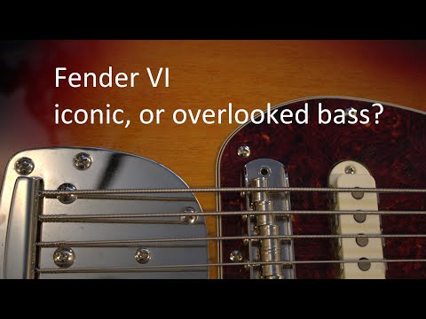 The Fender VI showcased by 10cc, Hollies and Beatles