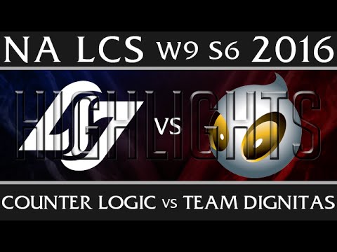CLG vs Dignitas Highlights | NA LCS Week 9 Day 2 Spring 2016 S6 | CLG vs DIG