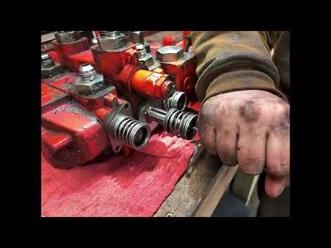 How To Replace Spool Valve Seals (Prentice 120E Grapple)