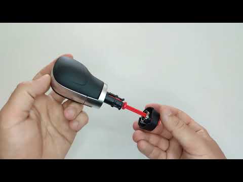 Ручка АКПП DSG обшита кожей Volkswagen Golf Passat Jetta Tiguan Touran Sharan Polo T-ROC Caddy - фото 1 - id-p2562825682