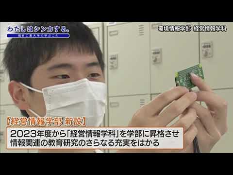わたしはシンカする。経営情報学科