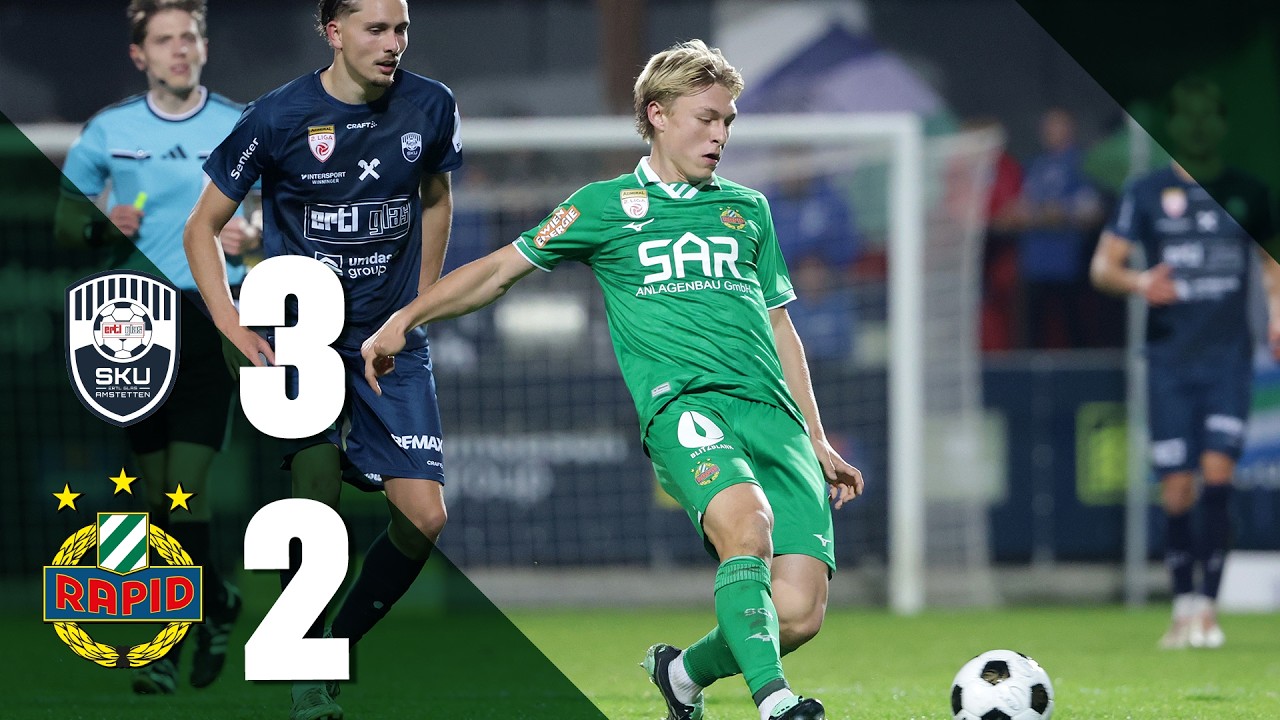 Highlights: SKU Amstetten - SK Rapid II | 10. Runde | 23.10.2026