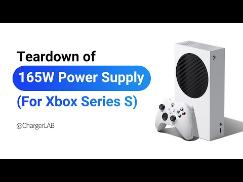 Teardown of 165W Power Supply (For Microsoft Xbox Series S)