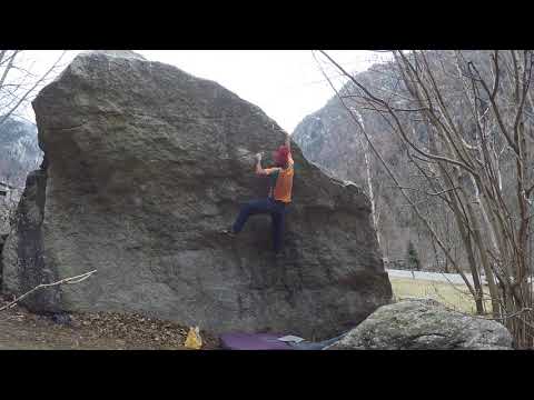 Il Francese, 6c+. Val di Mello