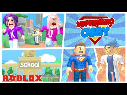 WE MUST STOP DR. EVIL! / Roblox: Super Hero Adventure Obby