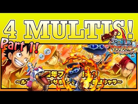 1ST YEAR ANNIVERSARY STEP-UP GACHA PART 1! - ONE PIECE THOUSAND STORM (JP)