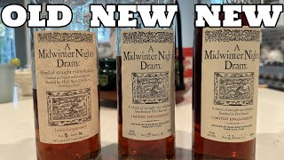 Are Older Midwinter's Nights Drams Better than Newer Ones?? #whiskey #bourbon #rye