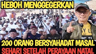 Download lagu VIRAL 200 ORANG MUALAF SEHARI SETELAH NATAL,BERSAMA KOH DANDY TAN  mp3