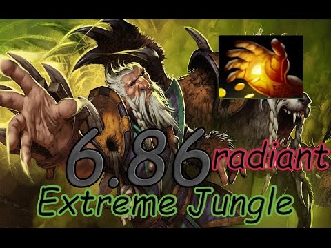 Dota 2 6.86 Jungle Radiant - Lone Druid Midas! 5:31 min