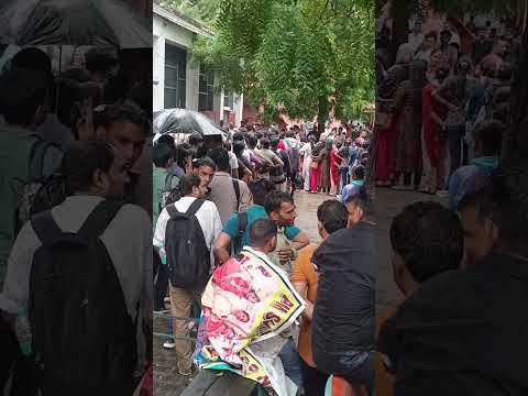 HTET Biometric Line M.Garh Narnaul #htet #biometric #bad #worst #situation #hbse #shameless 💀🇮🇳🇮🇳🥶