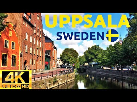 🚶 Walking in Uppsala / Sweden  🇸🇪 / 4K