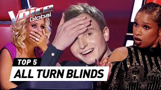 The Voice | Best &#39;ALL TURN&#39; Blind Auditions worldwide [PART 3]