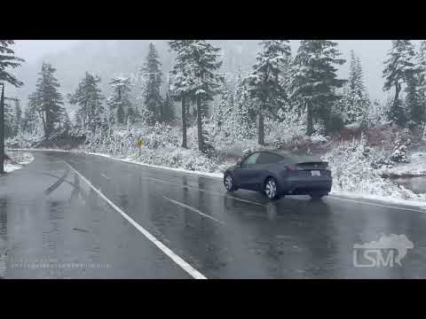 10-21-2022 First Fall Snowfall in Washington State