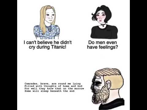 Do men even have feelings?