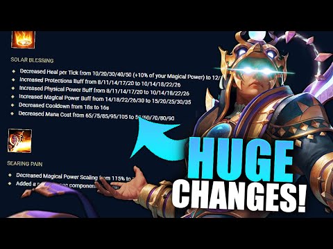 HUGE New Changes to Ra! (He Has True Damage...) - Grandmasters Ranked Joust - Smite