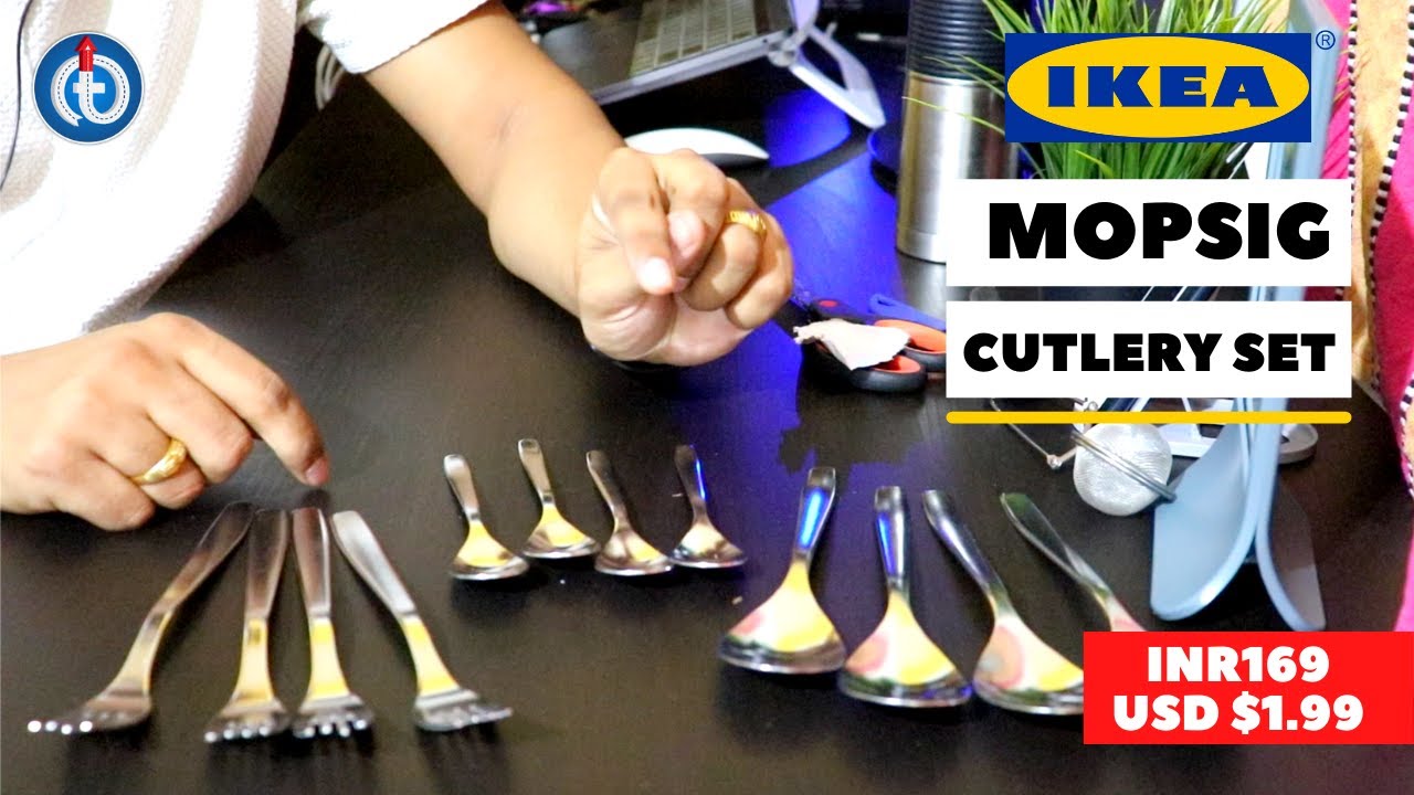 IKEA MOPSIG 12 Piece Cutlery Set Review