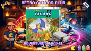 Adventure Island II | NES | Classic 8-Bit Dino Platforming! | Review & Gameplay