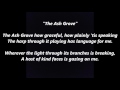 The ASH GROVE words lyrics text Welsh Wales trending sing along song Llwyn Onn