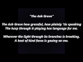 The ASH GROVE words lyrics text Welsh Wales trending sing along song Llwyn Onn