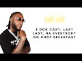 Burna Boy Last Last Lyrics