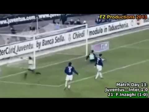 Serie A 1999-2000, day 13 Juventus - Inter 1-0 (F.Inzaghi)