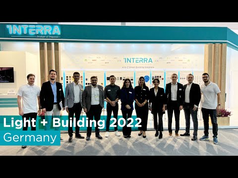Interra at the Light + Building 2022 Fair in Frankfurt between 2 – 6 October 2022